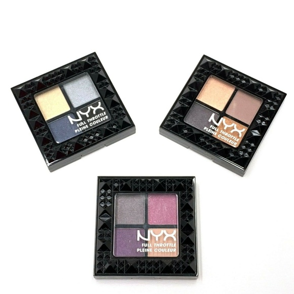 NYX Other - Bundle of NYX Full Throttle Eyeshadow Palettes